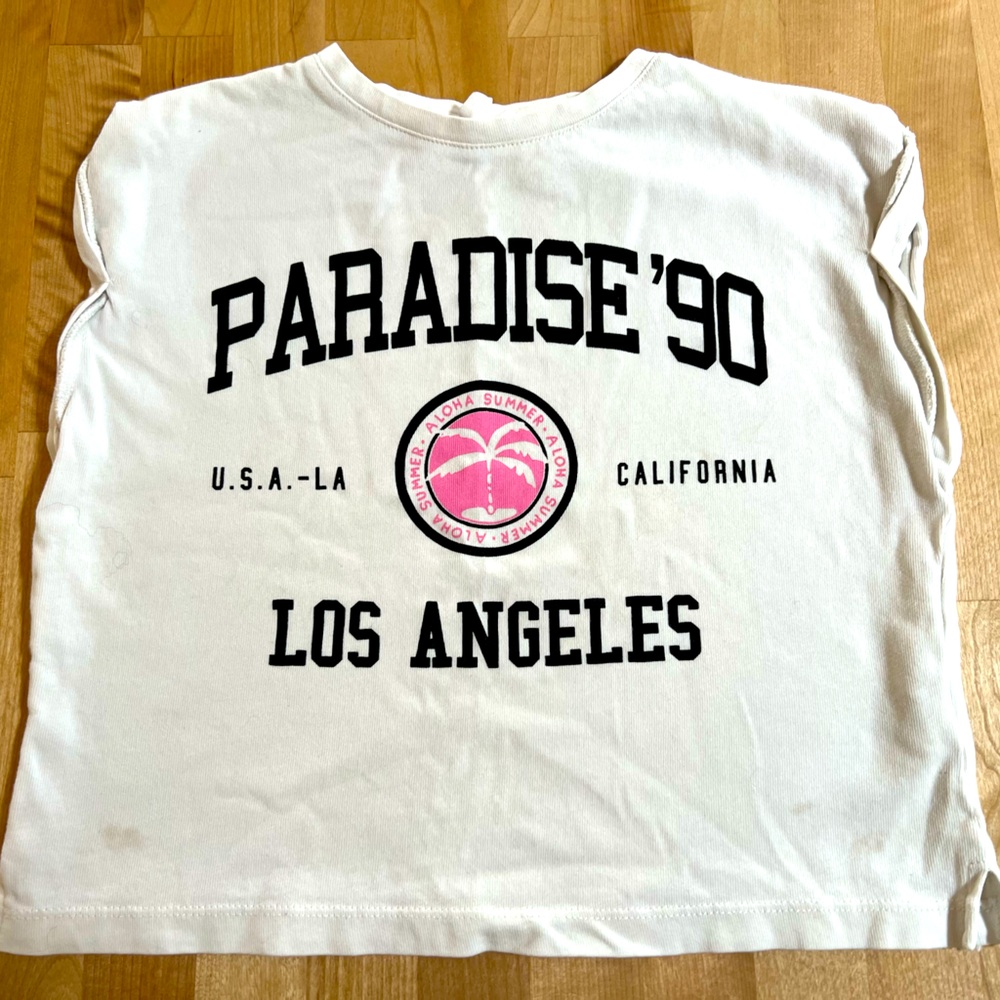Zara Kids Crop tee